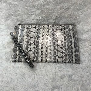 Michael Kors Snakeskin Wristlet